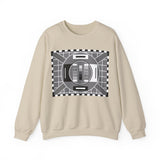Television TV Video Test Pattern Vintage Sweater