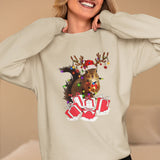 Christmas Squirrel Lights Sweatshirt, Christmas Sweatshirt, Funny Christmas Sweat, Christmas Gift Sweater, Holiday Crewneck