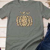 Leopard Pumpkin T-Shirt, Cheetah Pumpkin Shirt, Thanksgiving Shirt, Thankful Shirt, Fall Shirt, Hello Pumpkin