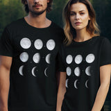 Moon Phase Shirt, Celestial Shirt, Astrology Shirt, Spiritual Shirt, Aesthetic Shirt, Moon Shirt, Mystical Shirt, Astronomy Shirt, Retro Tee