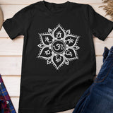 Chakra Symbols T-Shirt, Seven Chakras Shirt, Namaste Shirt, Yoga Tee, Mandala Shirt, Spiritual Shirt, Meditation Shirt, Women Yoga Shirt