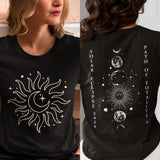 Total Solar Eclipse Shirt, Path of Totality Shirt, Countdown to Totality, Celestial Shirt, Astronomy Sun Shirt, Comfort Colors