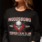 Woodsboro Sweatshirt, Woodsboro Horror Film Club Shirt, 90s Horror Movie Tee, Horror Movie Shirt, Woodsboro High Sweater, Horror Movie Gifts