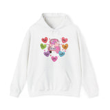 Valentine Candy Hearts Hoodie