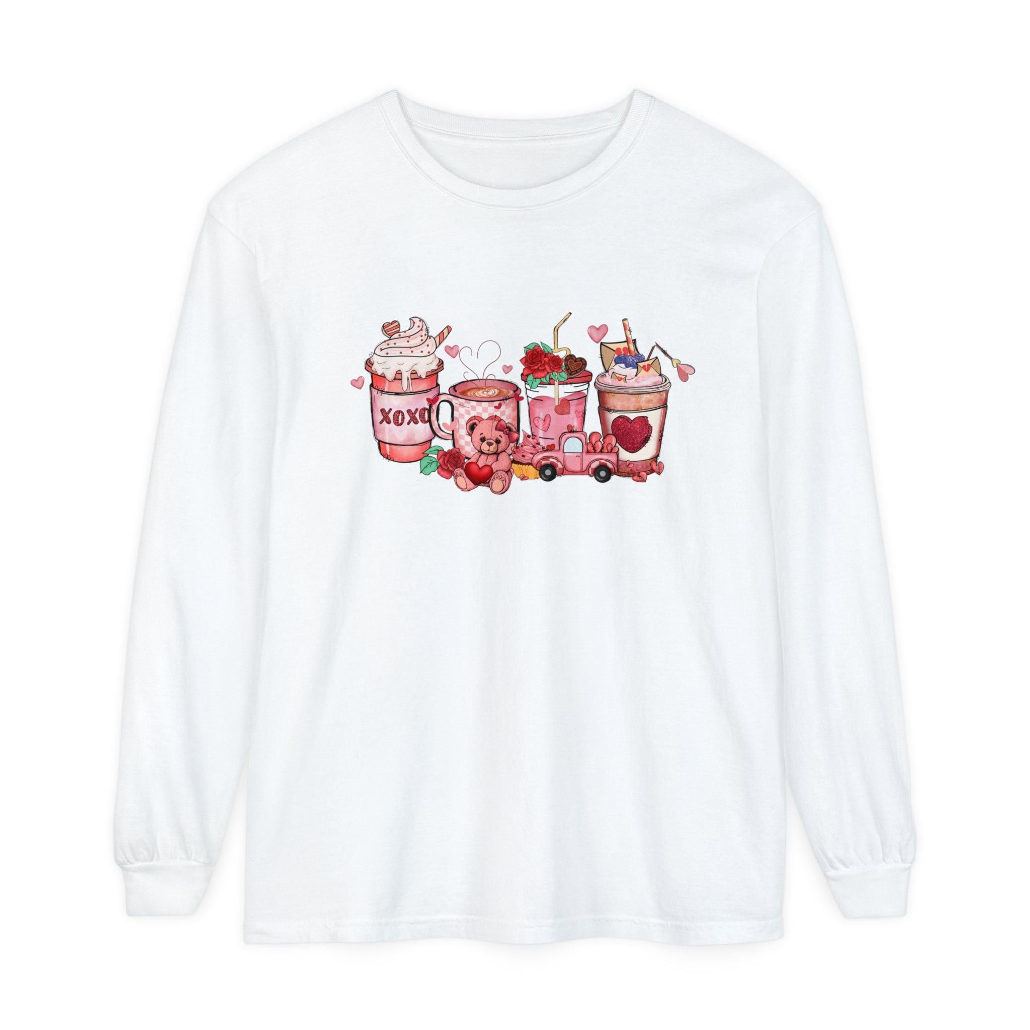 Valentine Coffee Long Sleeve Shirt