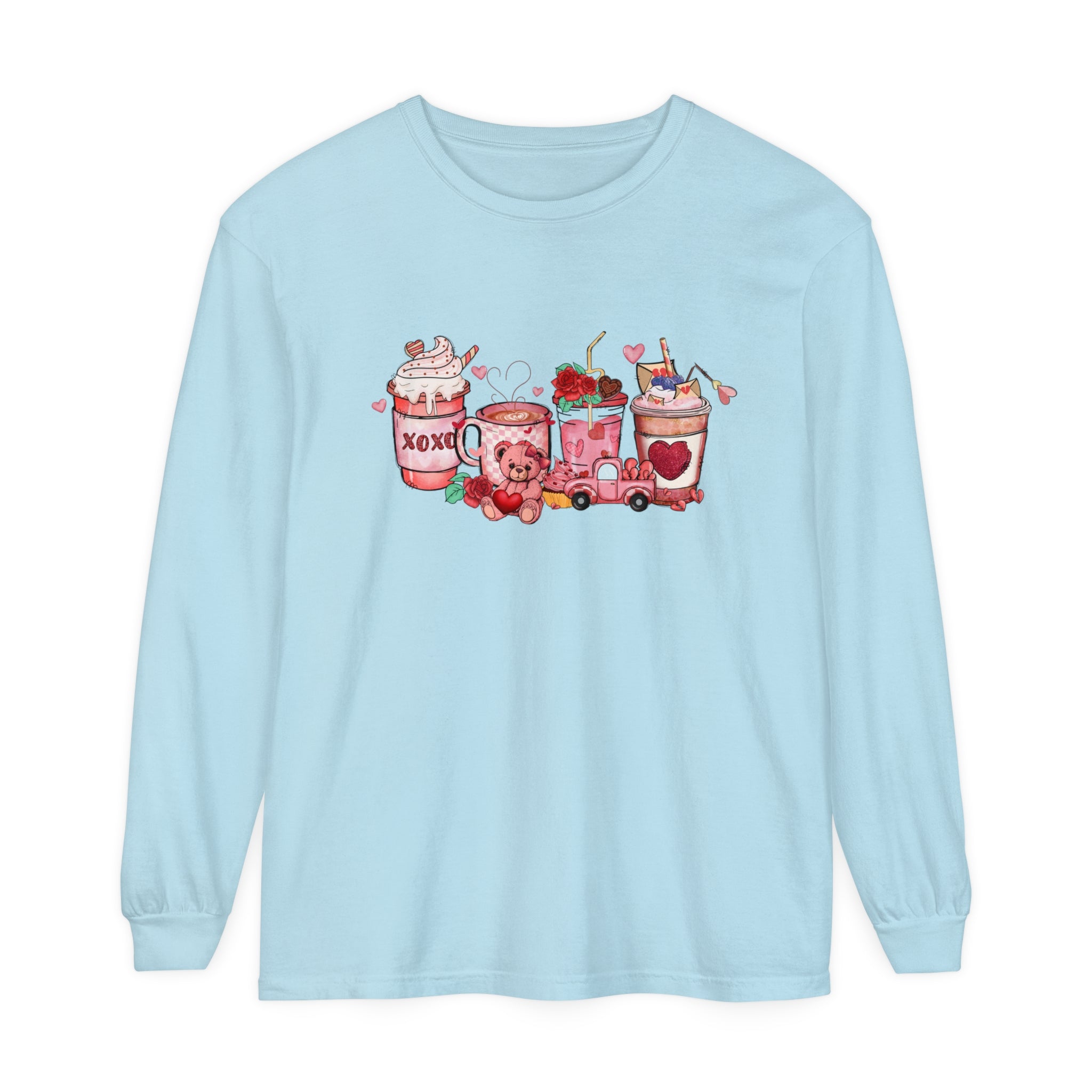 Valentine Coffee Long Sleeve Tee