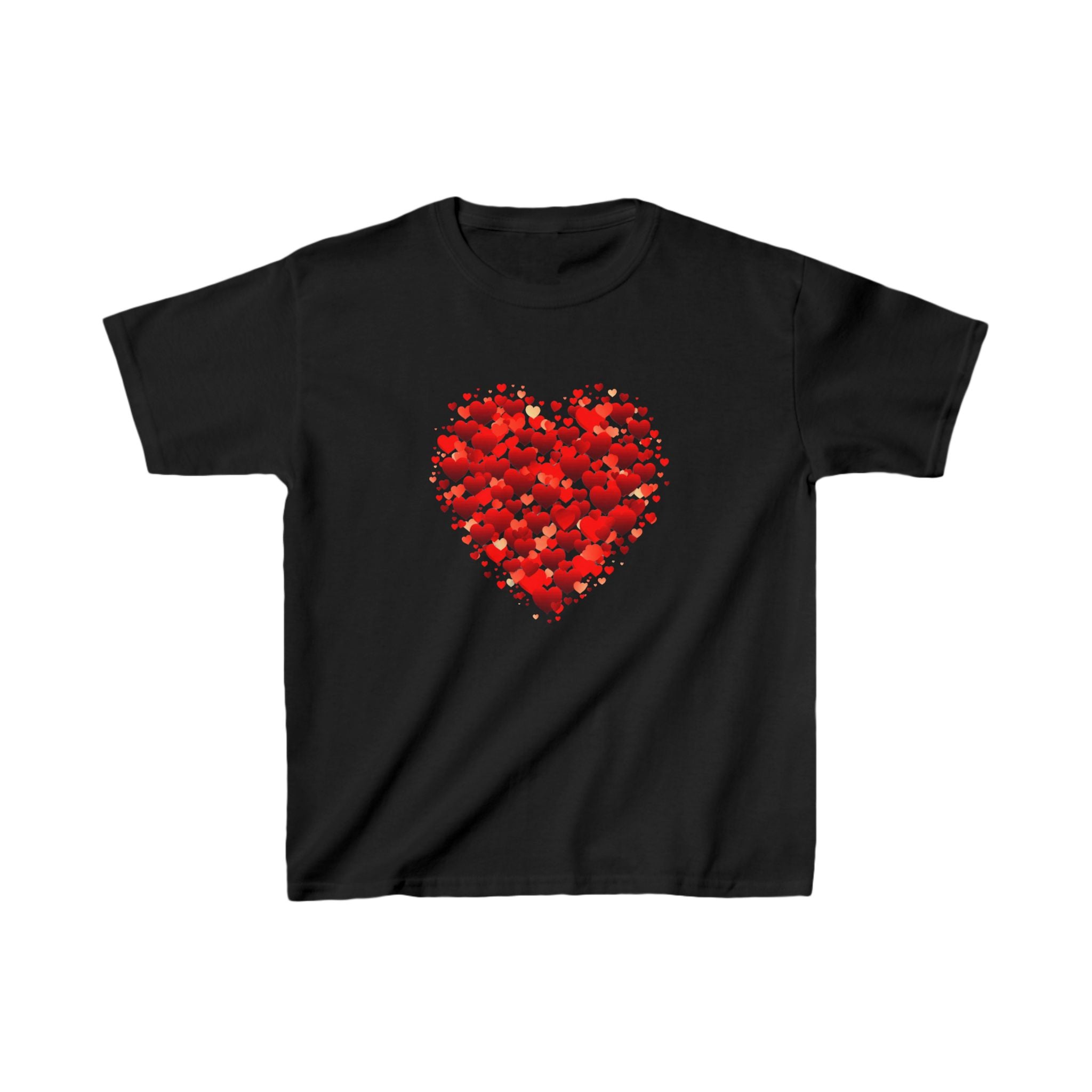 Valentine Double Heart Kids Shirt