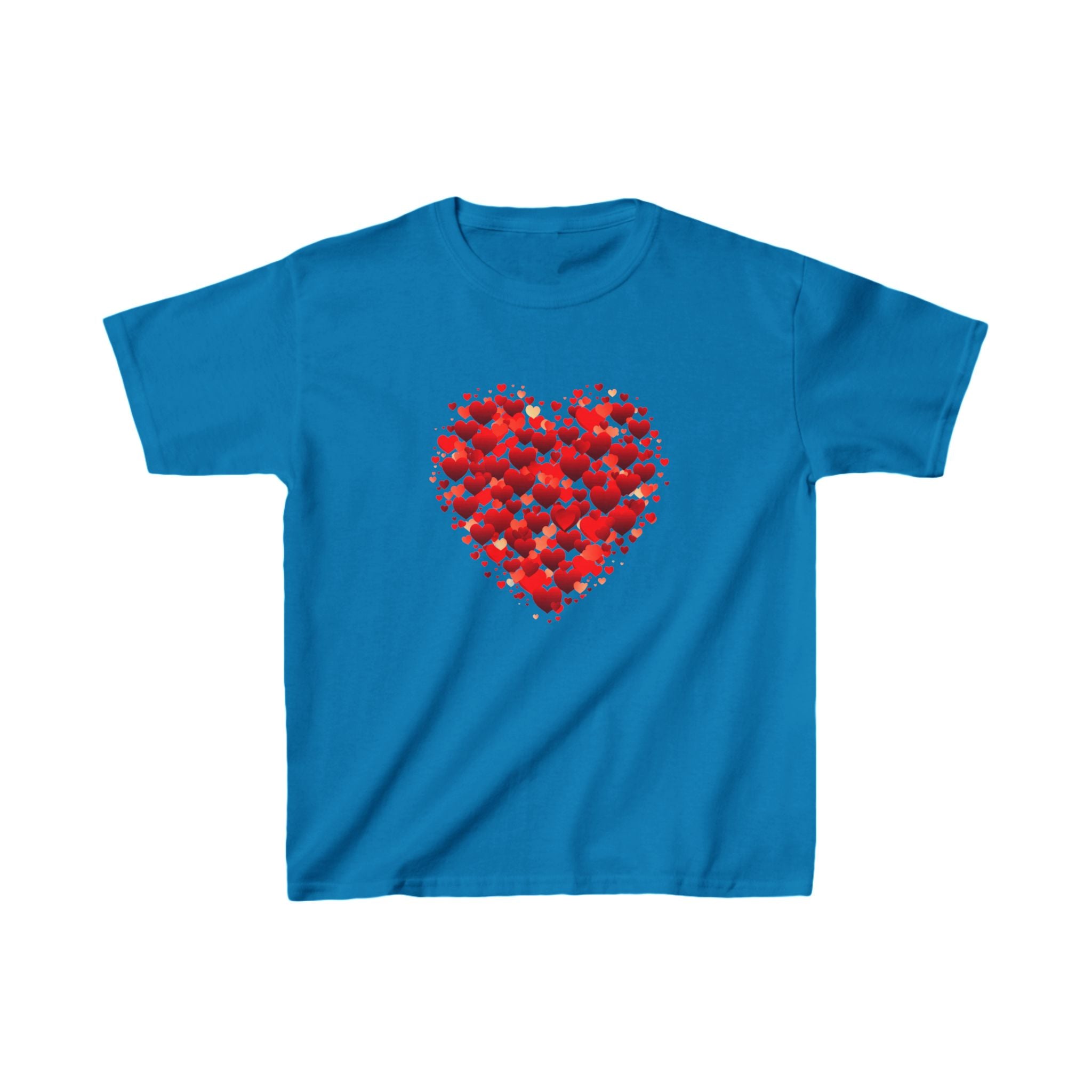 Valentine Double Heart Kids T-Shirt