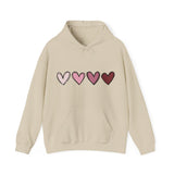 Valentine Double Hearts Hoodie