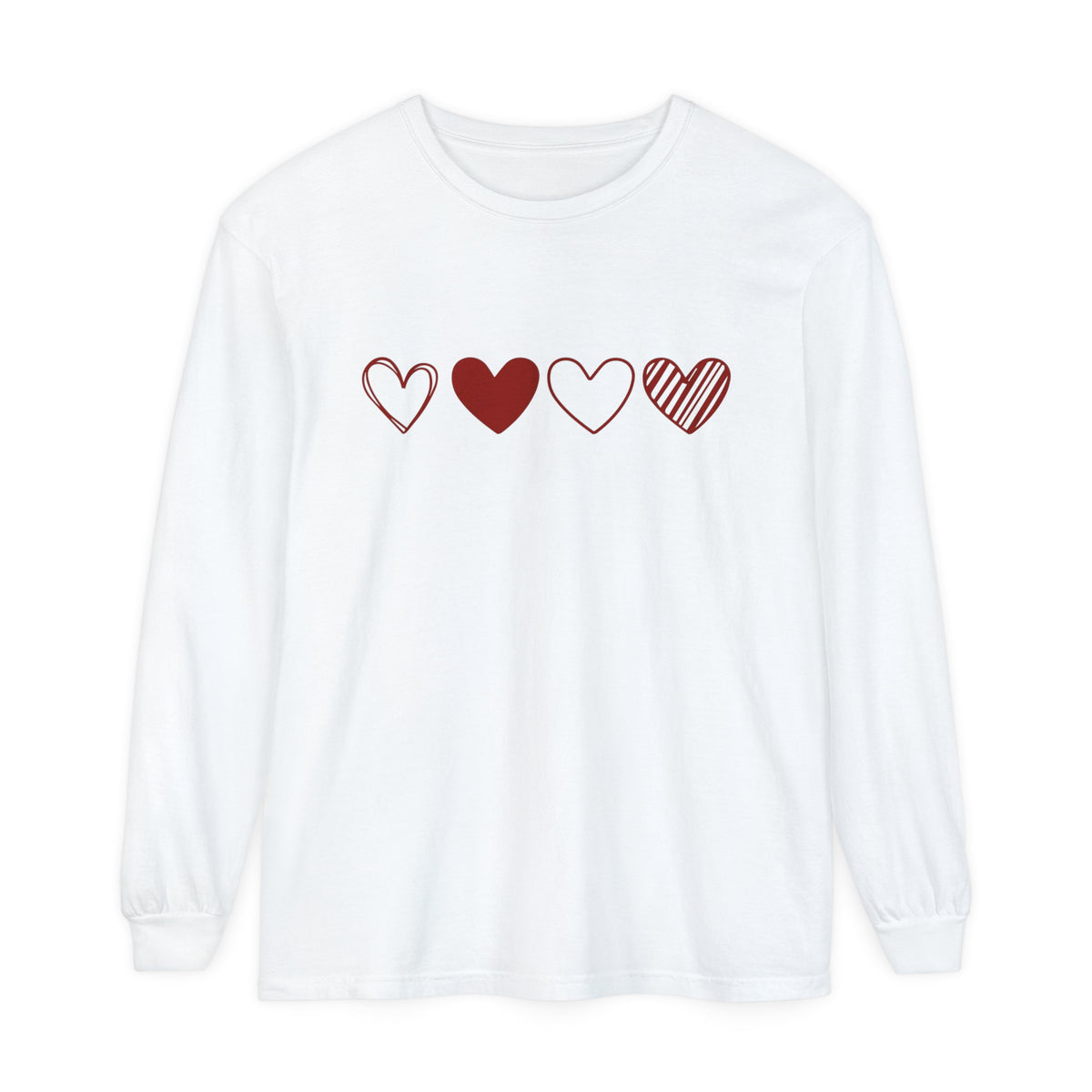 Valentine Heart Long Sleeve T-Shirt