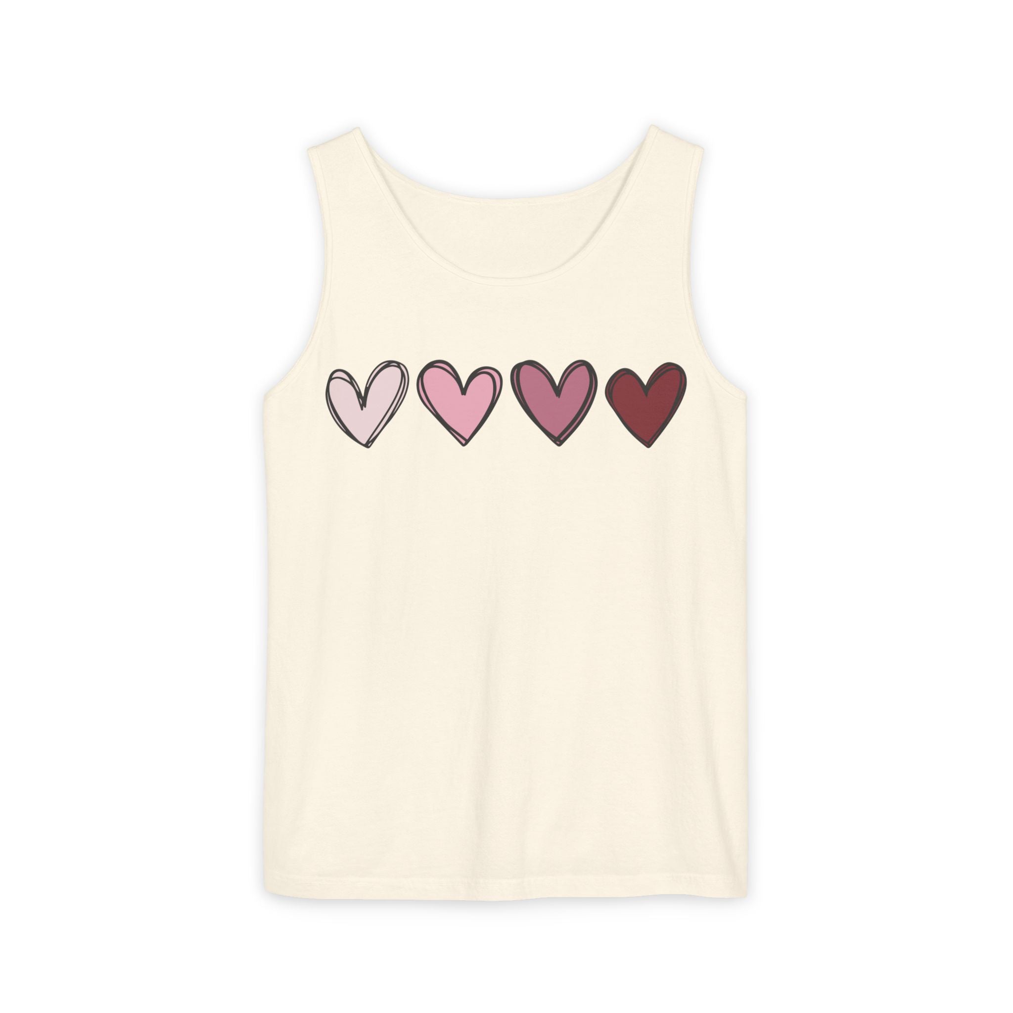 Valentine Love Hearts Tank Top