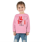 Valentine Vibes Toddler Long Sleeve