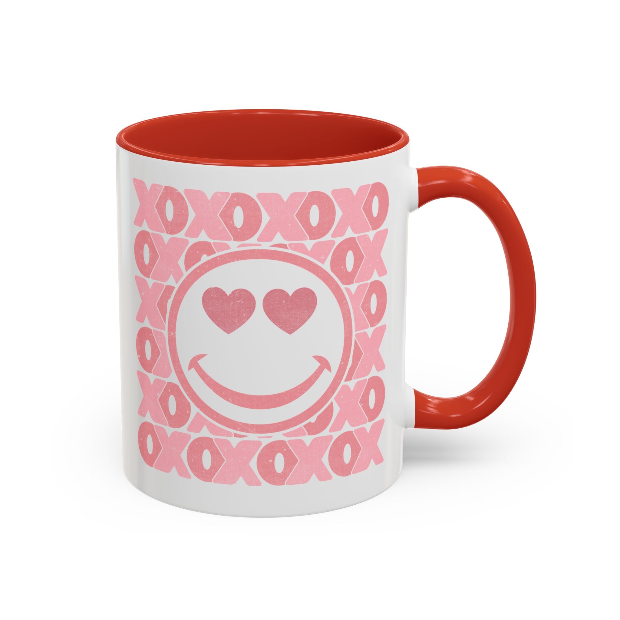 Valentine XOXO Smiley Face Mug