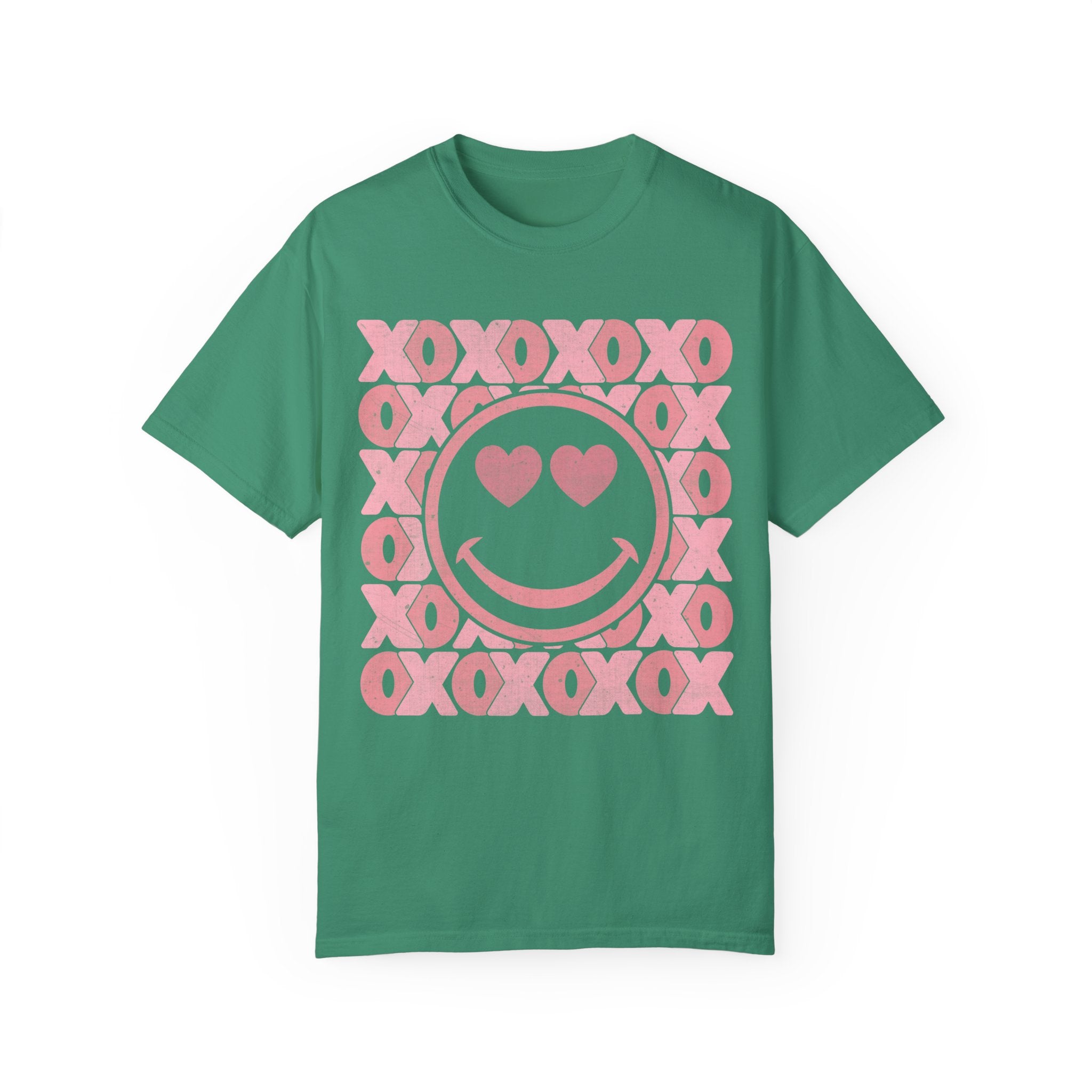 Valentine XOXO Smiley Face T-Shirt