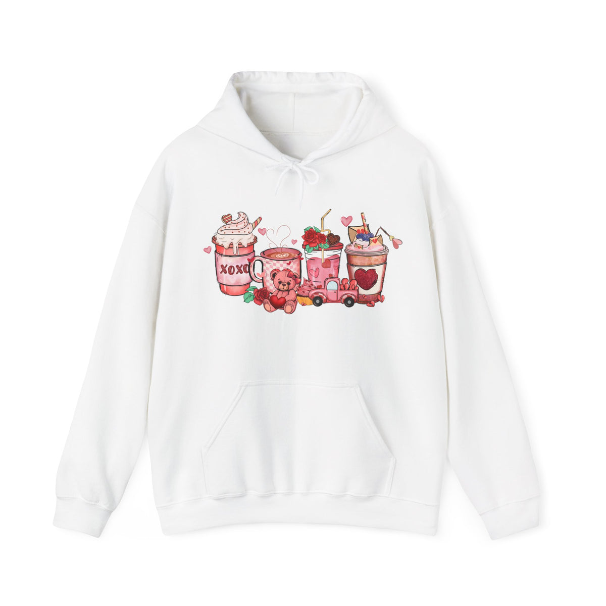 Valentines Day Coffee Hoodie