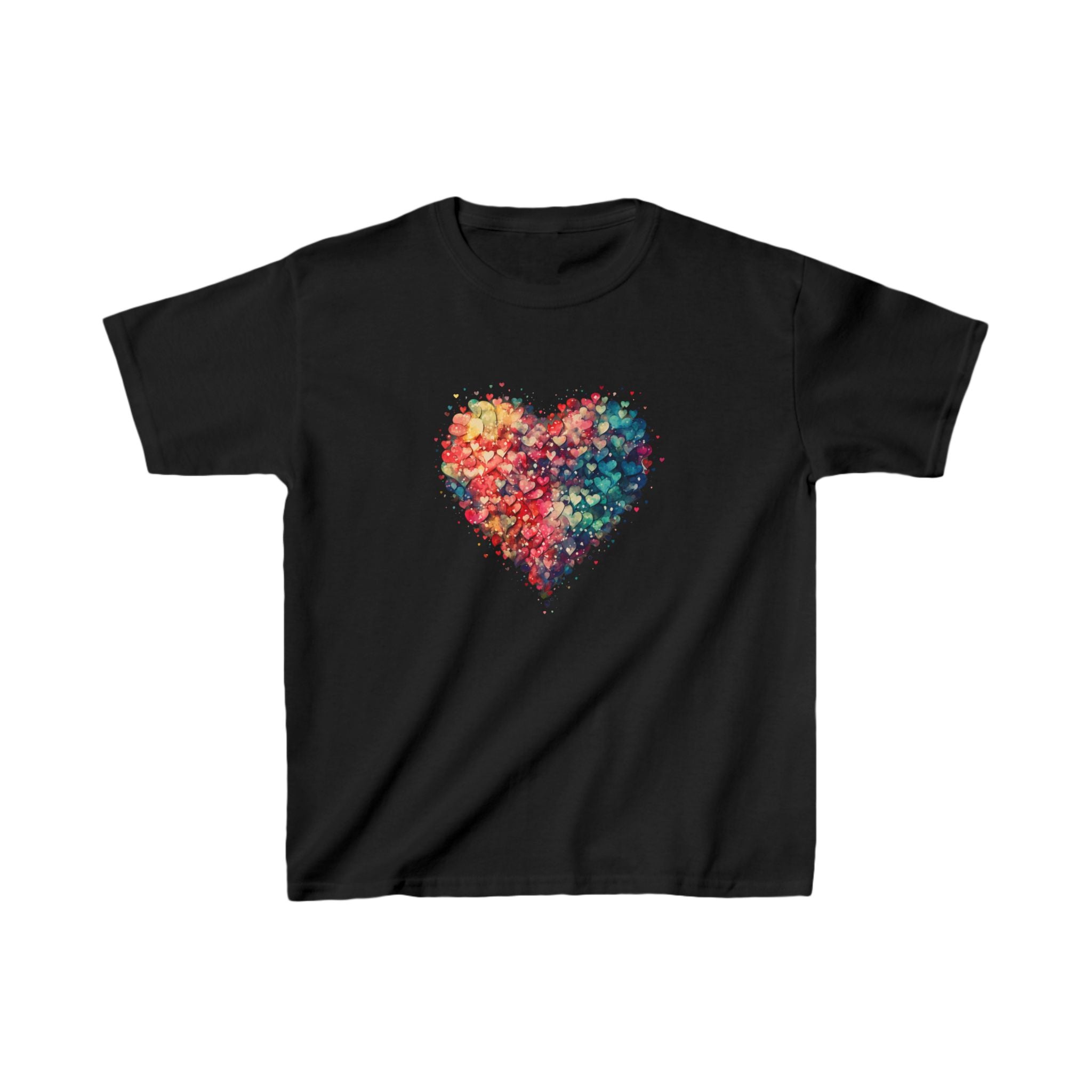 Watercolor Heart Kids T-Shirt