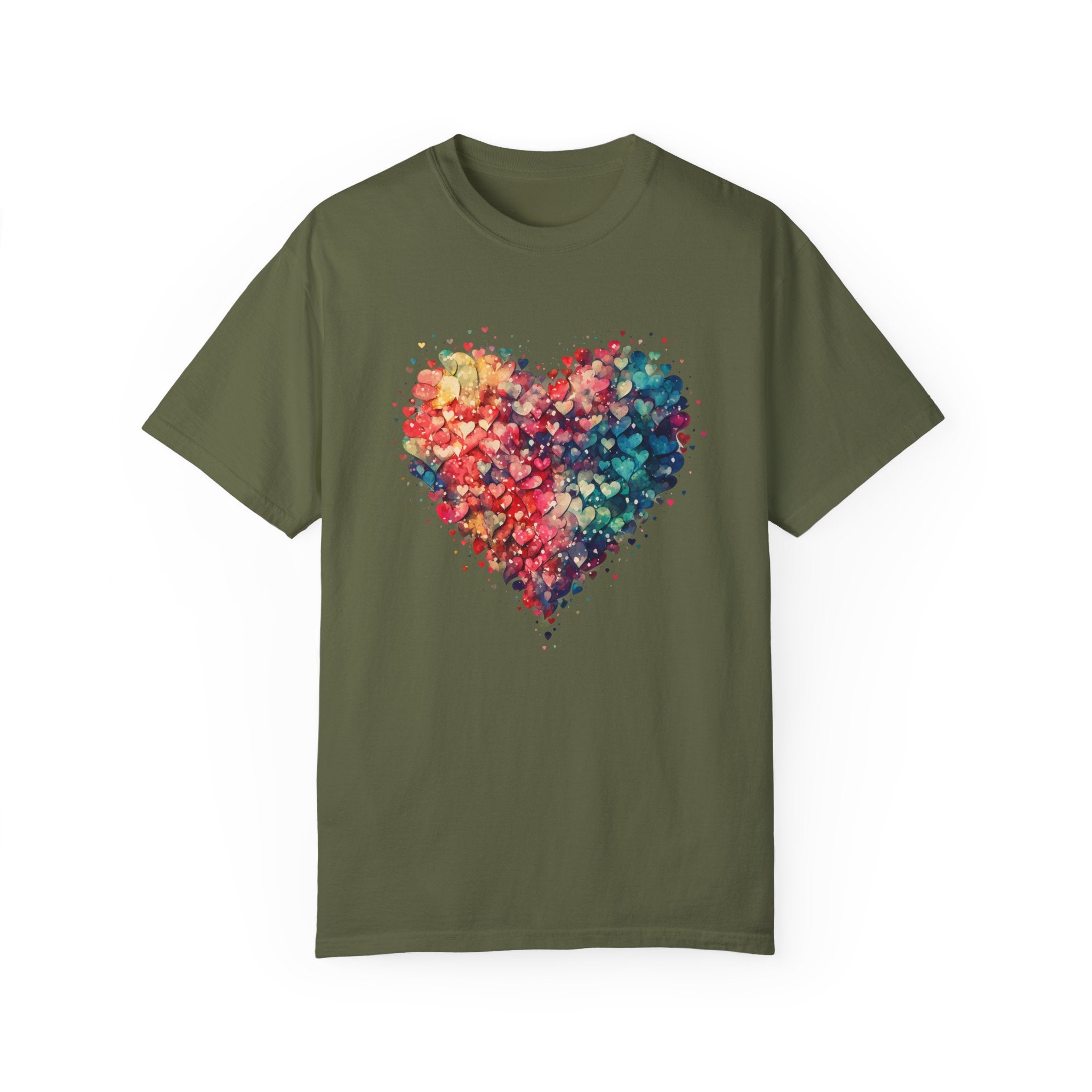 Watercolor Hearts T-Shirt