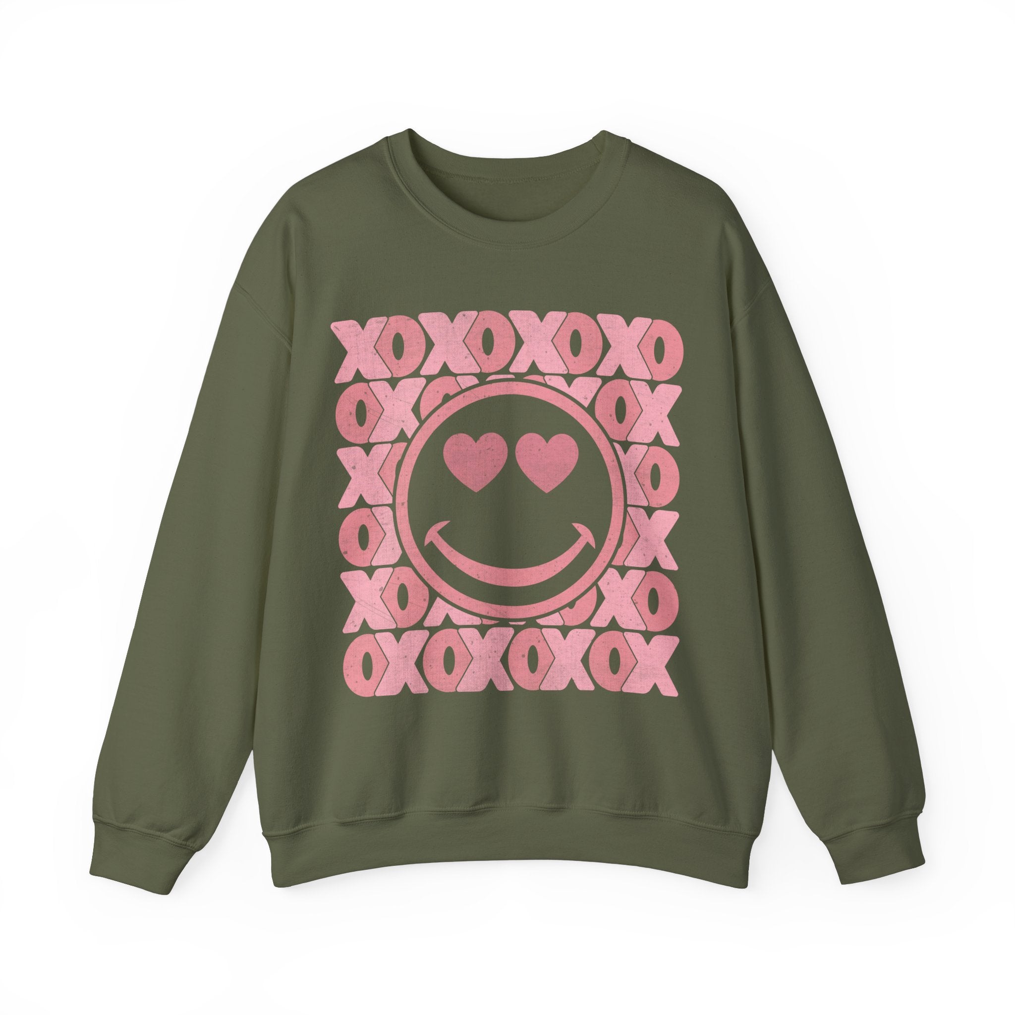 XOXO Smiley Face Sweater