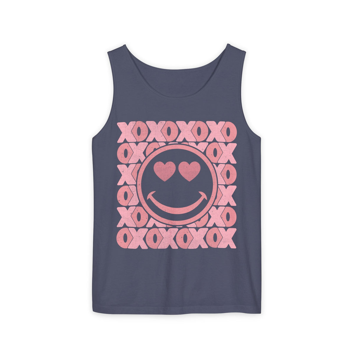 XOXO Smiley Love Face Tank Top