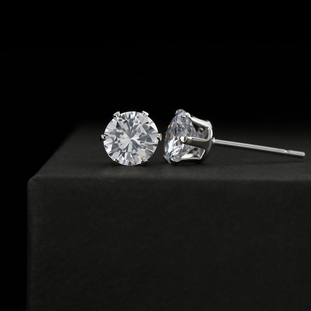 UNIDAZE Cubic Zirconia Earrings ShineOn Fulfillment P10016TR PP01-BLK PROD-3651419 PT-1226 USER-188348