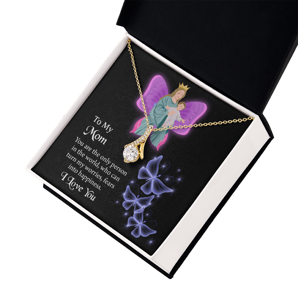 To My Mom  Alluring Beauty Necklace, Jewelry for Mom, Gift for Mom, Mothers Day Necklace