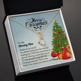 UNIDAZE To My Mom, Christmas Gift For Mom, Gift for Mom, Christmas Gift, Gift for her, Mom Gift, Jewelry Necklace Gift, Necklace with Message Card ShineOn Fulfillment C30084TG C30084TY PB23-WOOD PT-4363 TNM-1 USER-188348