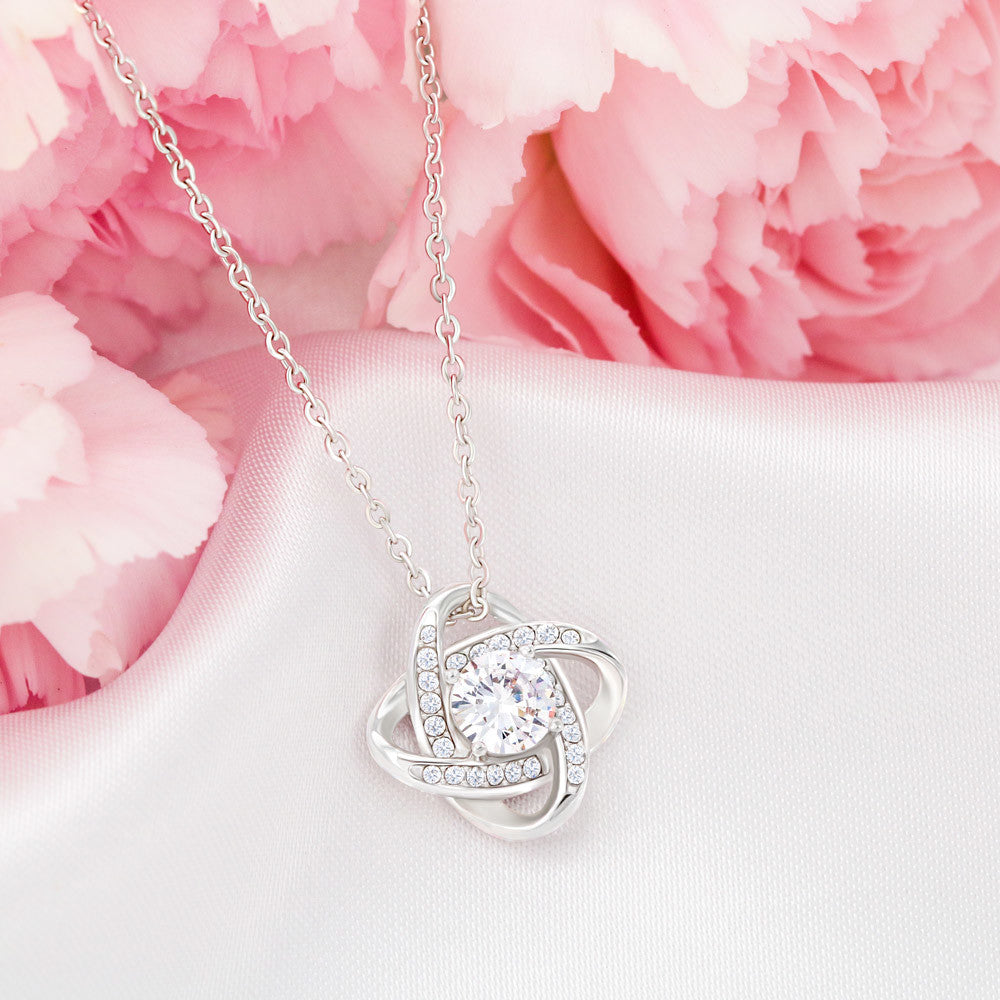 To My Grandmother Love Knot Necklace, Grandma Gift, Gift For Grandma from grandchildren, Grandma Necklace, Grandma, New Grandma