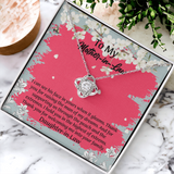 To My Mother In Law Necklace from Daughter, Mothers Day Gift For Mom, Gifts For  Mom-In-Law
