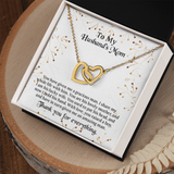 To My Husbands Mom Necklace, Mother In Law Birthday Gift, Mothers Day Gifts From Daughter In Law