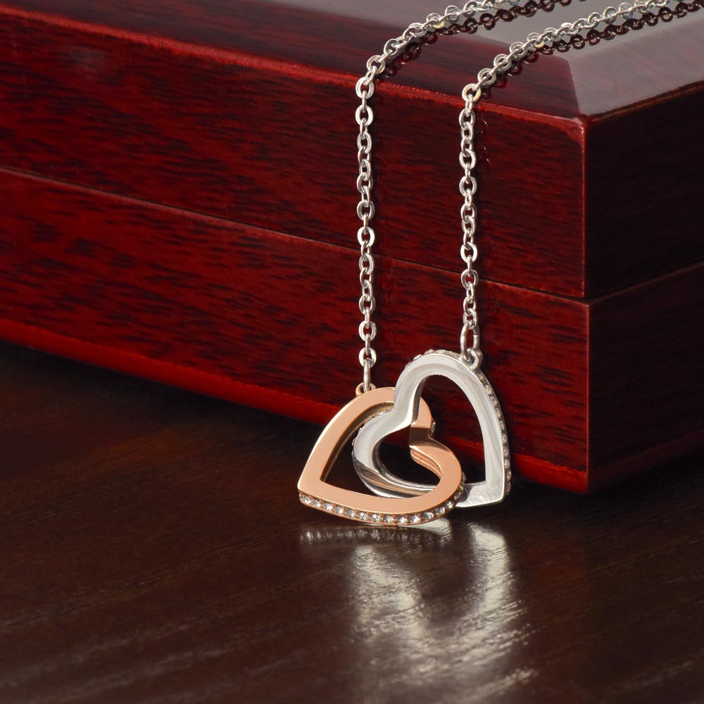 UNIDAZE Christmas Heart Necklace To My Beautiful Wife - Merry Christmas Gift For Wife - Holiday Gift For Her - Necklace To Wife - Gift From Husband ShineOn Fulfillment C30028T C30028TG lx-C30028 PB23-WOOD PT-4382 TNM-1 USER-188348