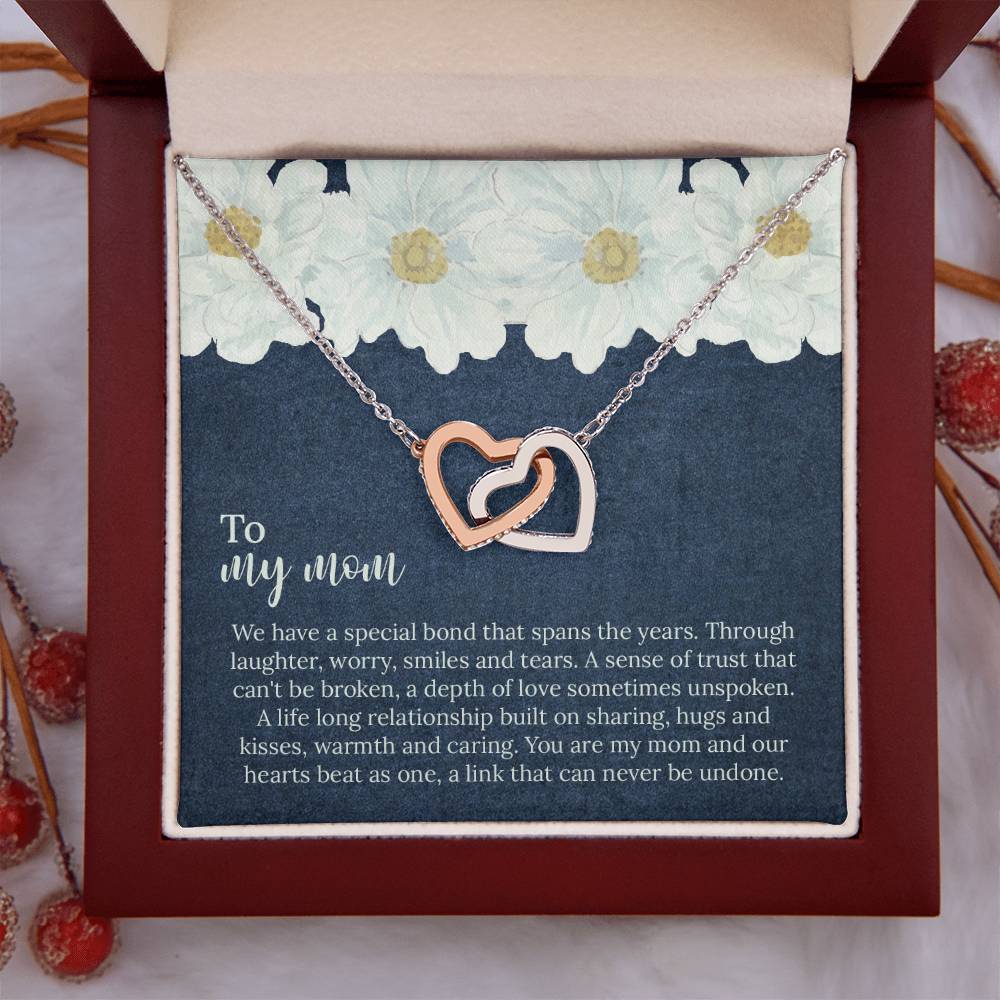 UNIDAZE Mom Necklace, Mother Necklace, Mom Gift, Daughter Gift, Jewelry for Mom, Mother's Day Gift, Gift For Mom ShineOn Fulfillment C30028T C30028TG lx-C30028 PB23-WOOD PT-4382 TNM-1 USER-188348