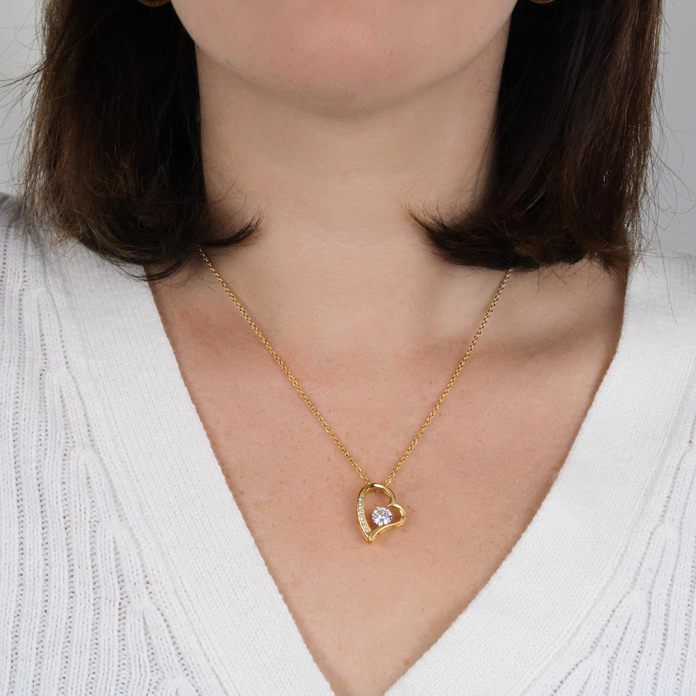 To My Mom Necklace, Mothers Day Necklace To Mom, Mom Birthday Gift from Son, Message Card Jewelry For Mom